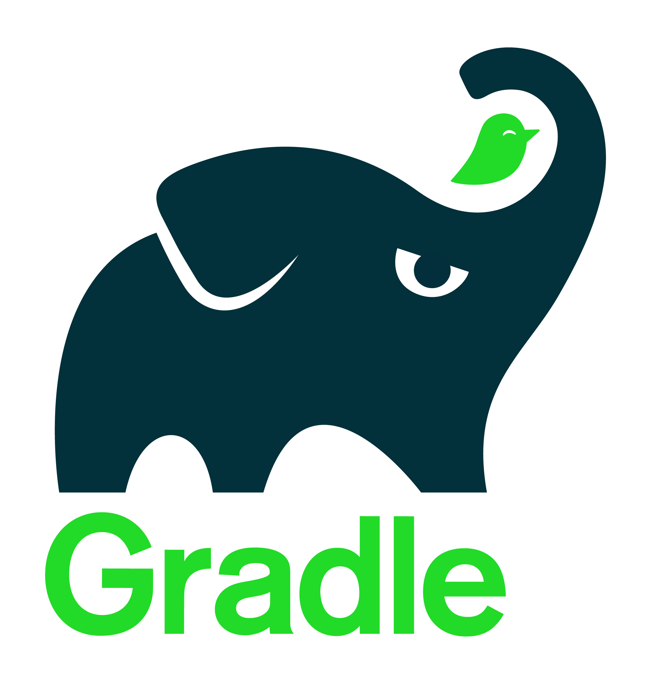 logo gradle elephant old